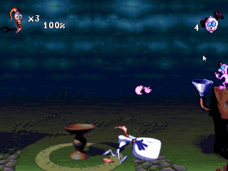 Скриншот №3. Червяк джими против зло ворона