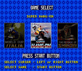 MegaGames 6in1 Vol 1 S HangOn WCup Italia 