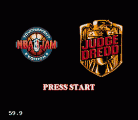 Blockbuster Competition 2 NBA Jam and Judge Dredd